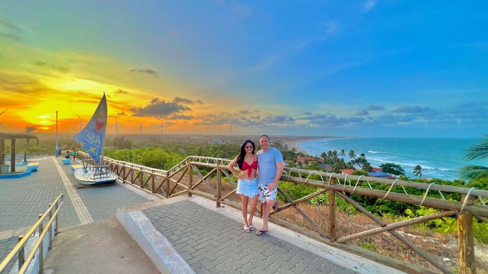 Apartamento Em Taiba-Ce Com Vista Para O Mar Exterior foto